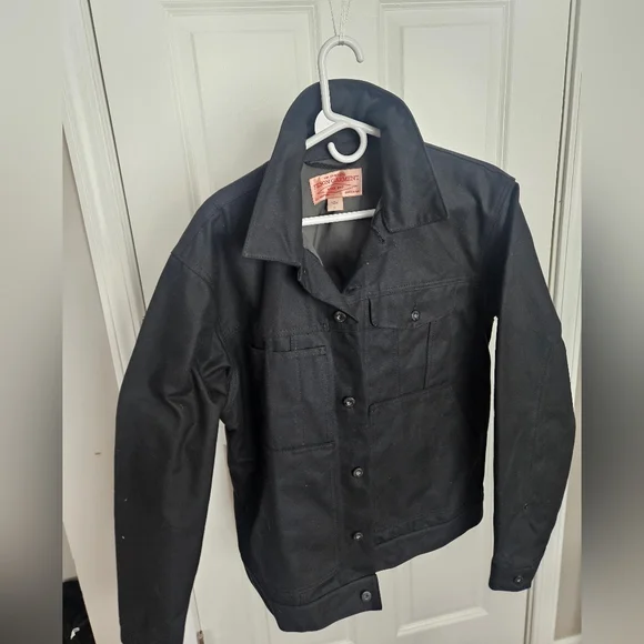 Filson Tin cloth Short Lined Cruiser USA Made (waxed) - Picture 1 of 3